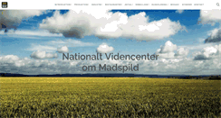 Desktop Screenshot of madspild.dk